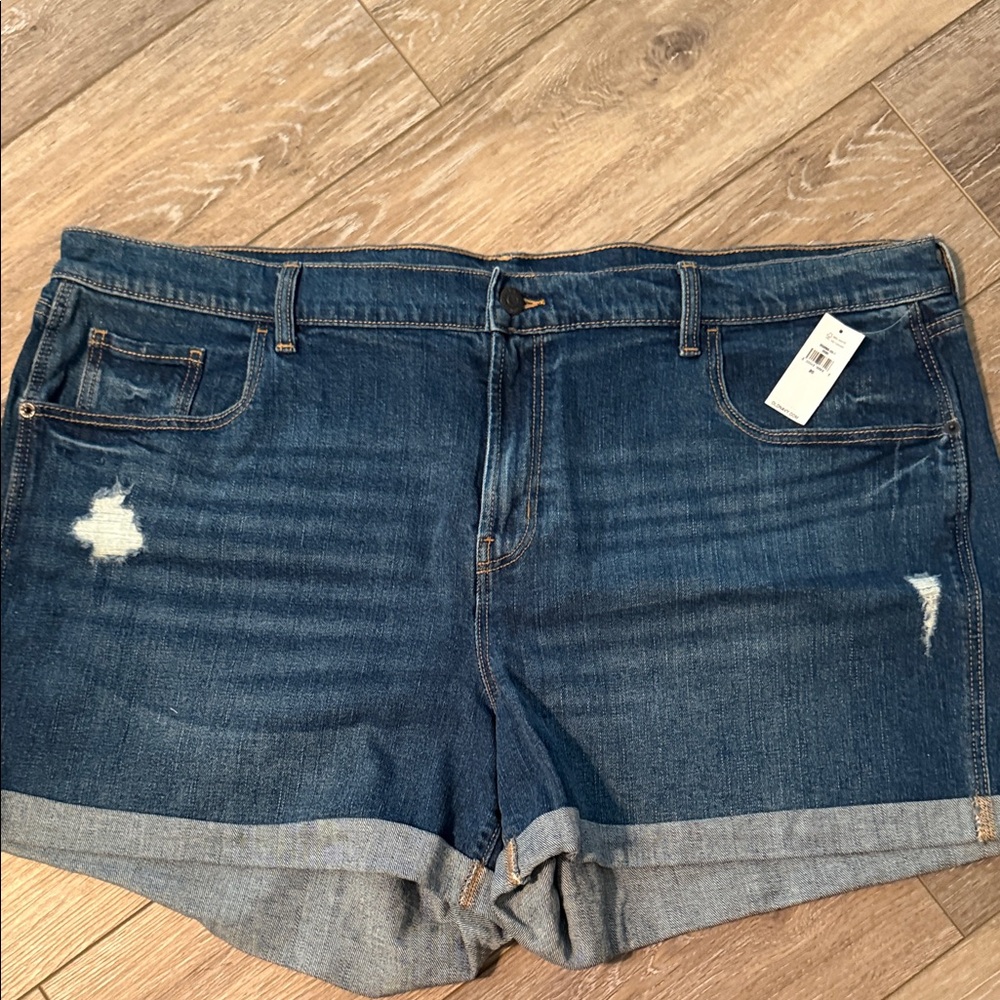 Denim Blue Women's Shorts